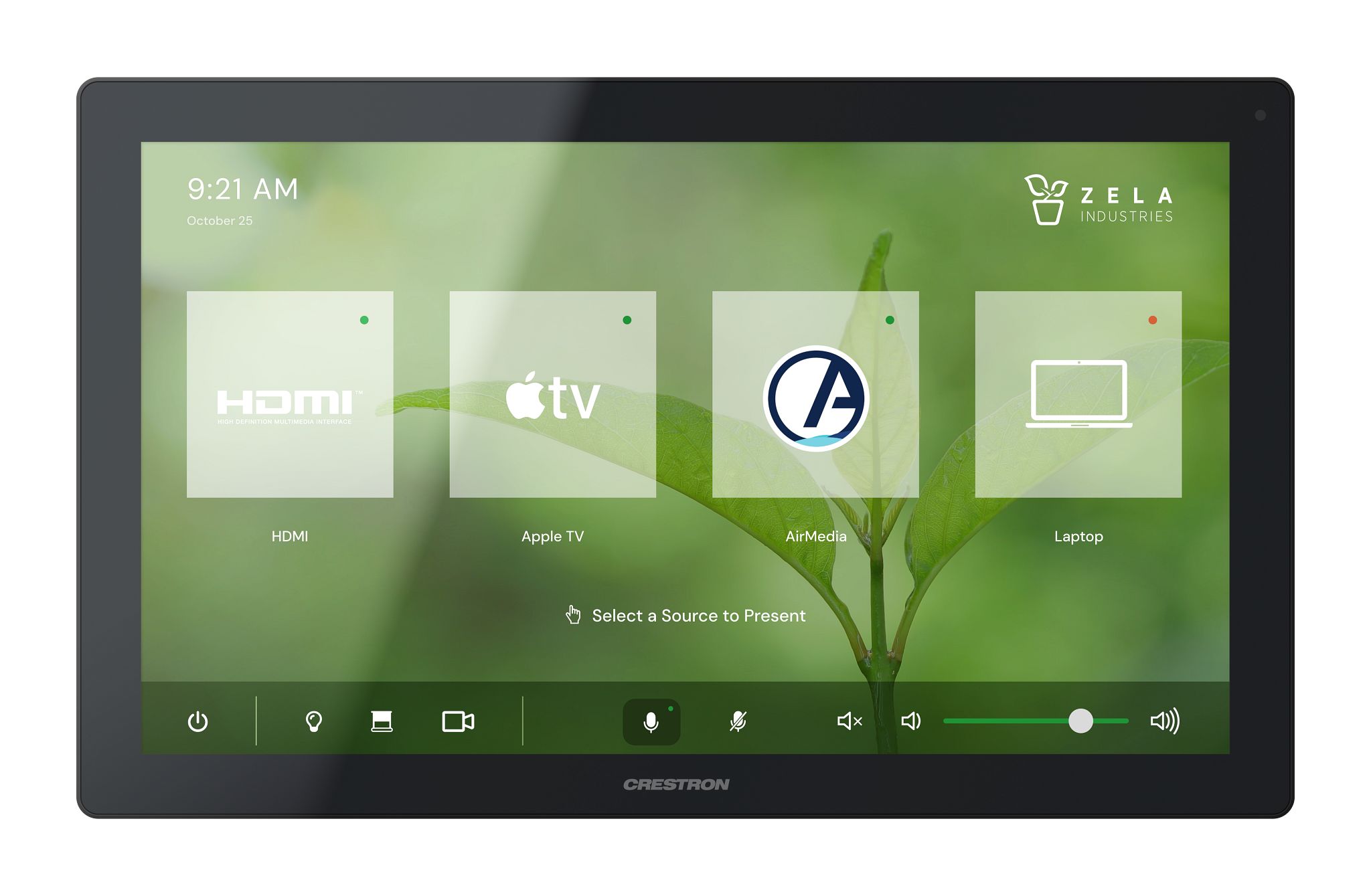 新款15&nbsp;英寸80系列Crestron&nbsp;触摸屏&nbsp;TSW-1580